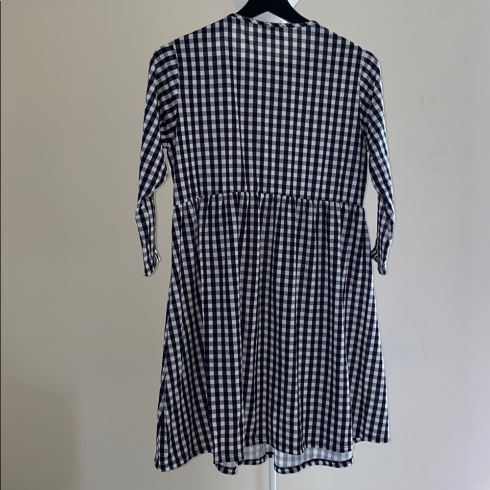 Gingham Pattern Dress - Picture 2 of 3